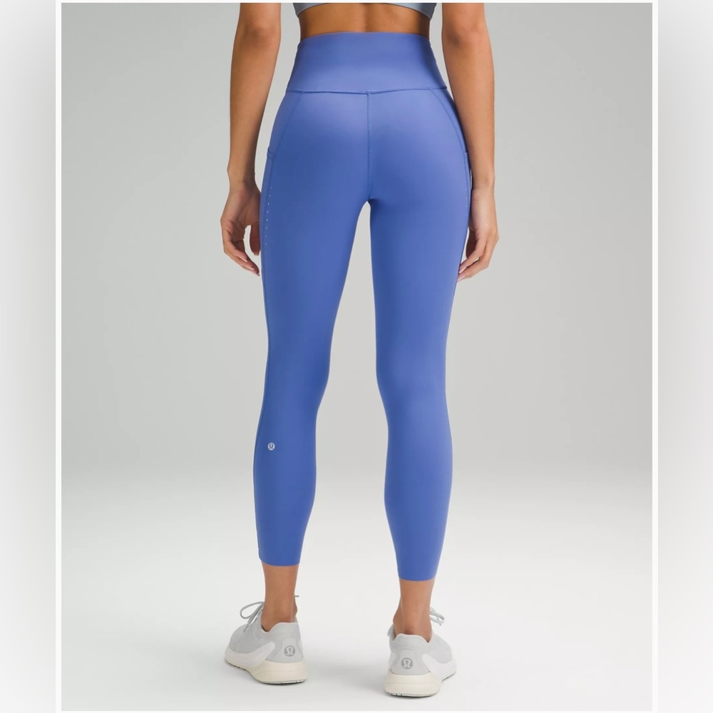 Lululemon Fast and Free High-Rise Crop 23” Pockets - Picture 2 of 15